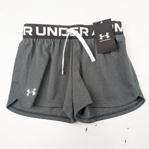 Under Armour Girls Gray Athletic Shorts
